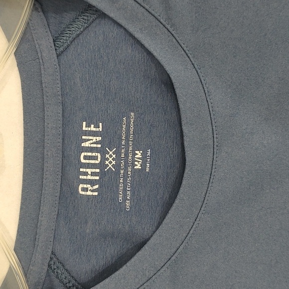 Lot 3 Mens Athletic T-Shirts Lululemon RHONE CUTS Blue Green Black M Short Sleev - Picture 5 of 14